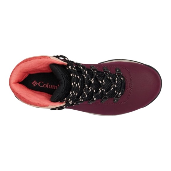 COLUMBIA Marion Berry High-Top Lace-Up Hiking Boots EUC Women’s 7.5 - Picture 3 of 6